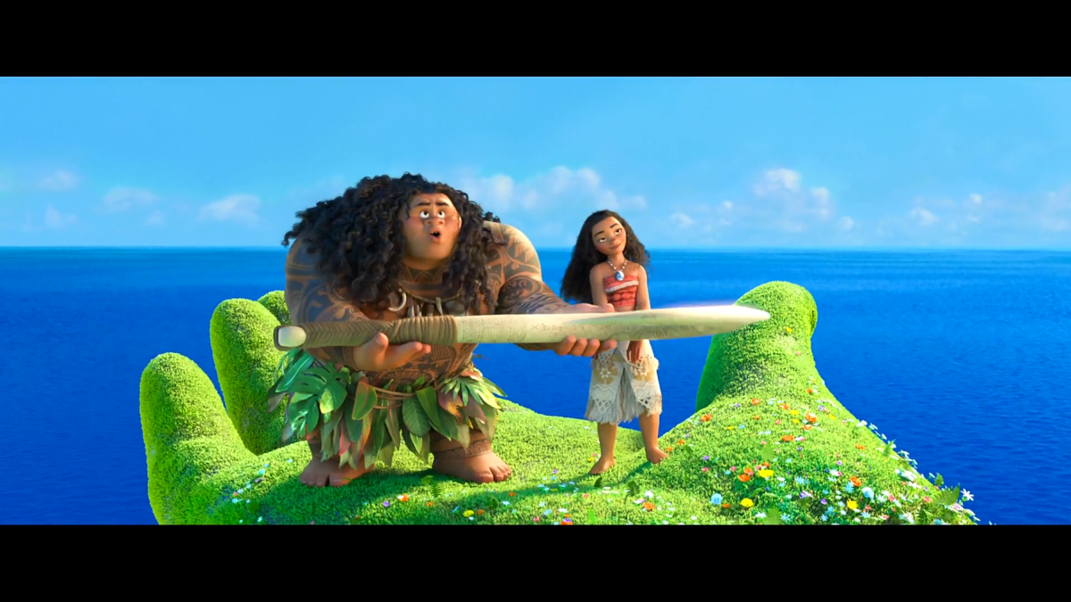 Моана Кадр из мультика