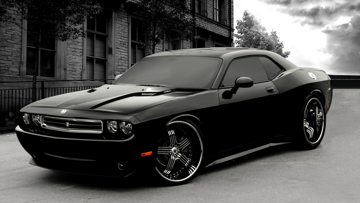 Dodge Challenger 4к