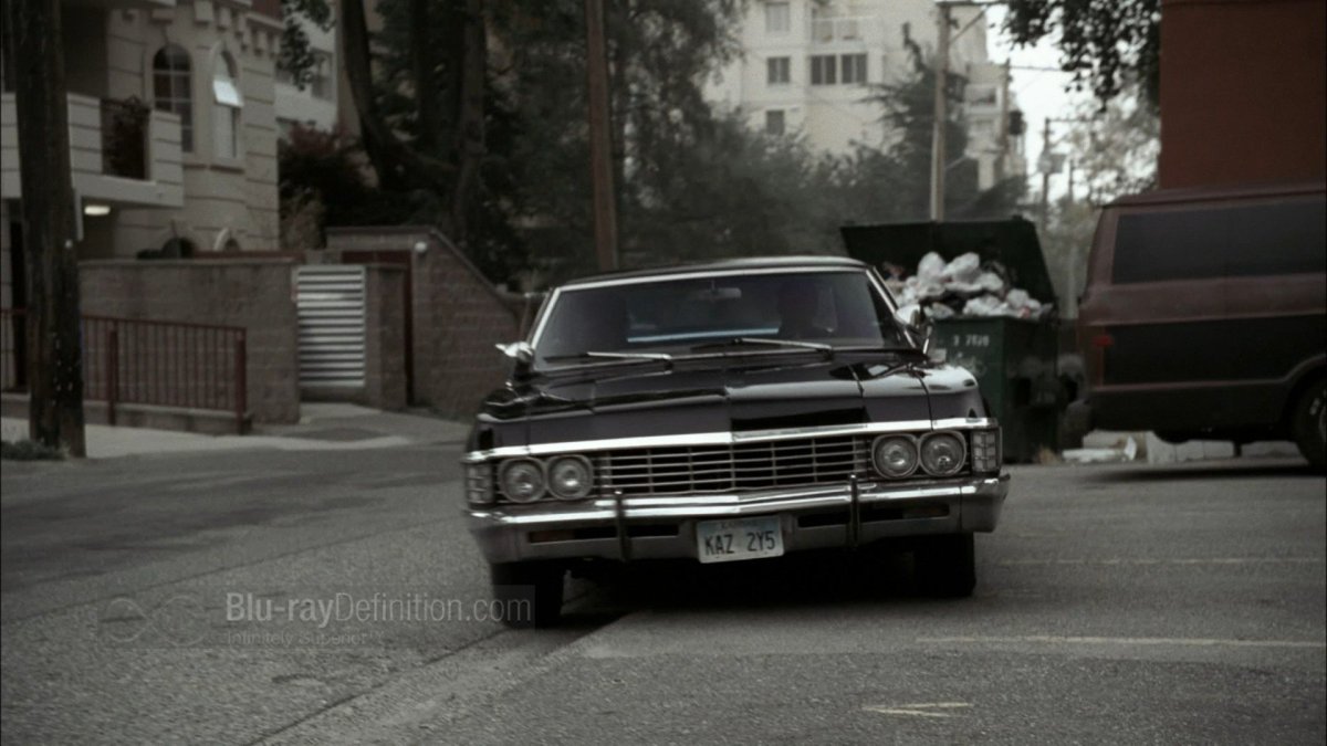 Дин Винчестер и Импала арт