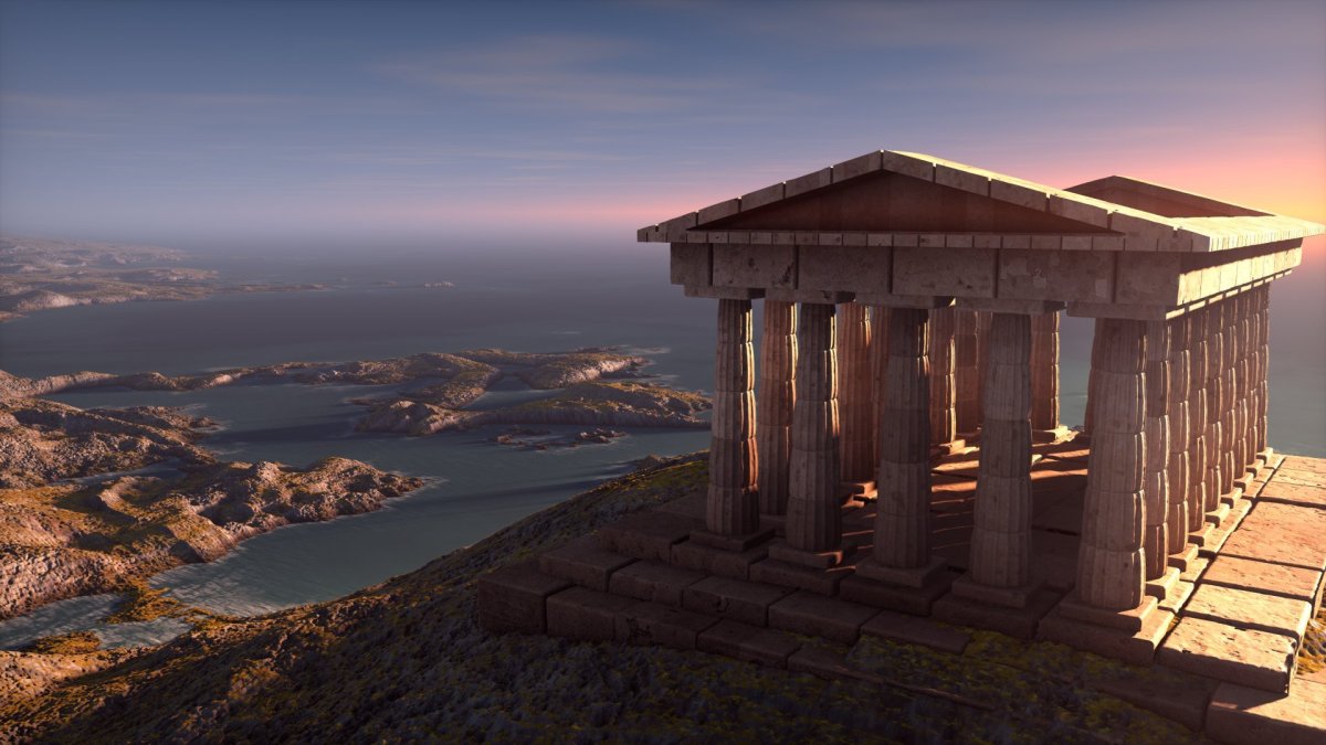 Храм Аполлона в Дельфах