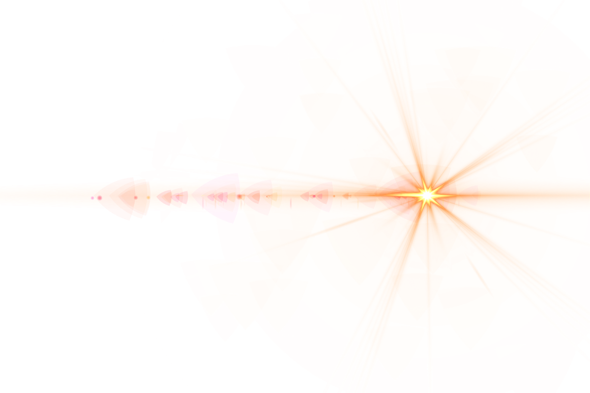 Блики на прозрачном фоне