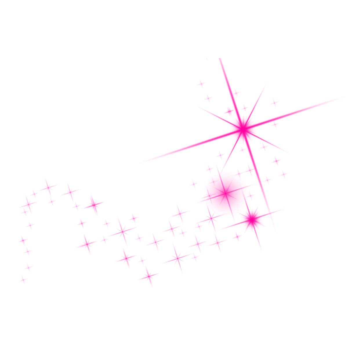 Красный блик на прозрачном фоне