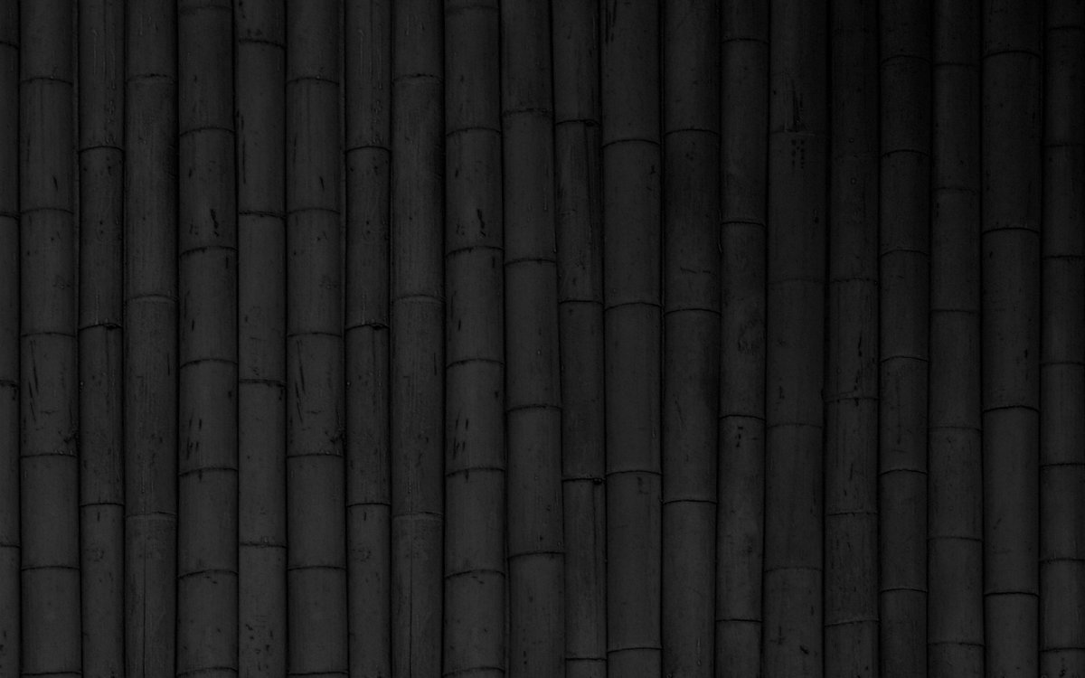 Бамбук на темном фоне