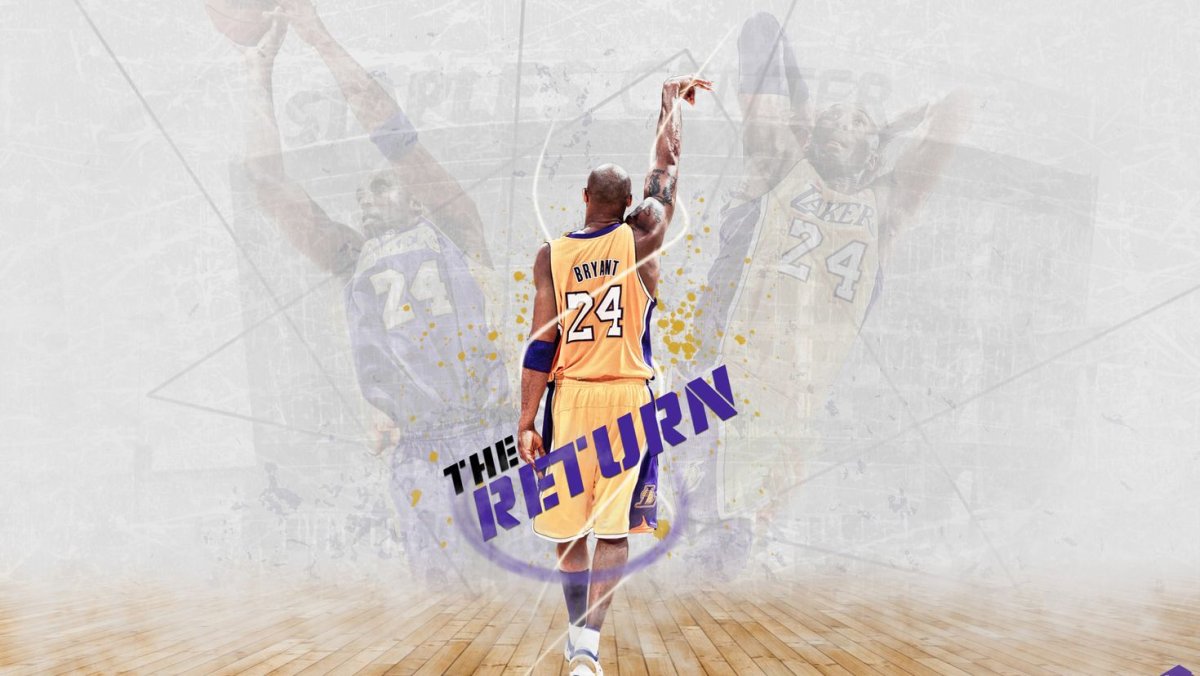 Баскетболист Коби Брайант Постер