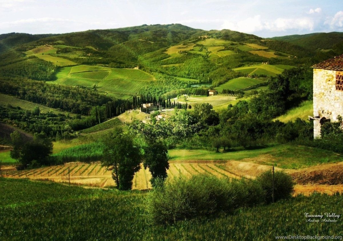 Тоскана Италия горы