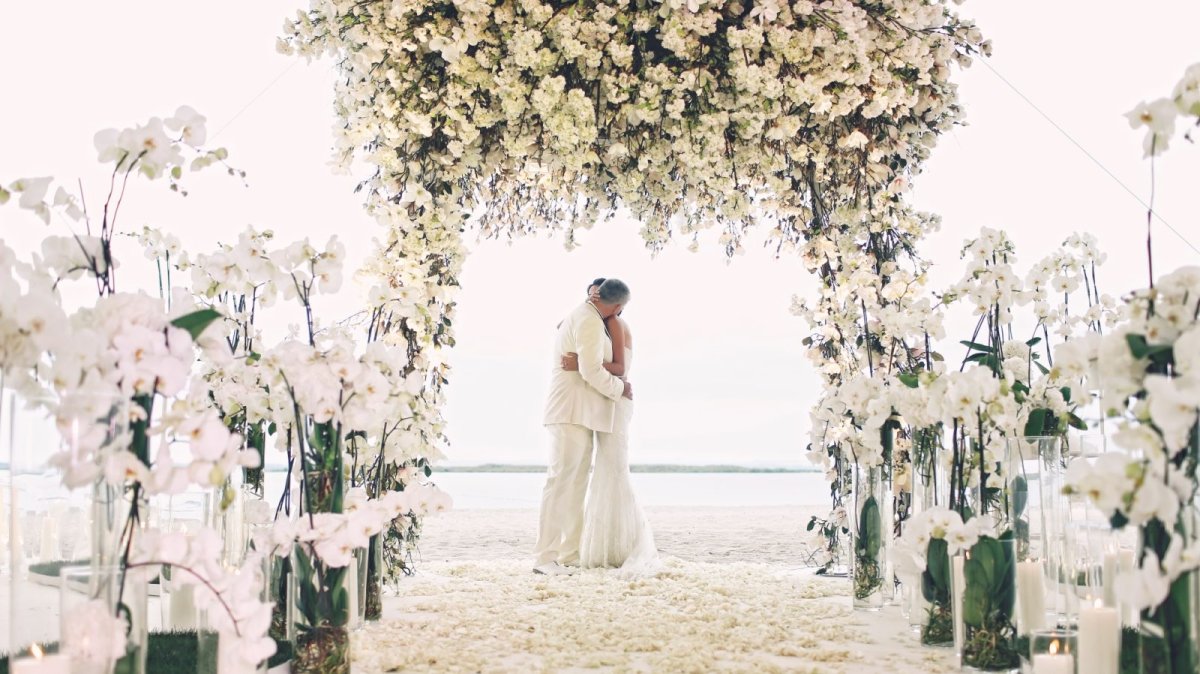 Свадьба в белом стиле