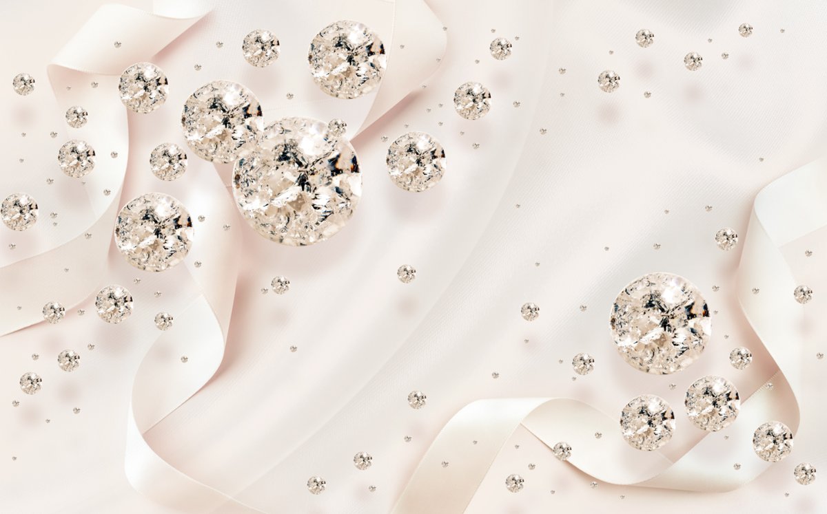 Красивый белый фон