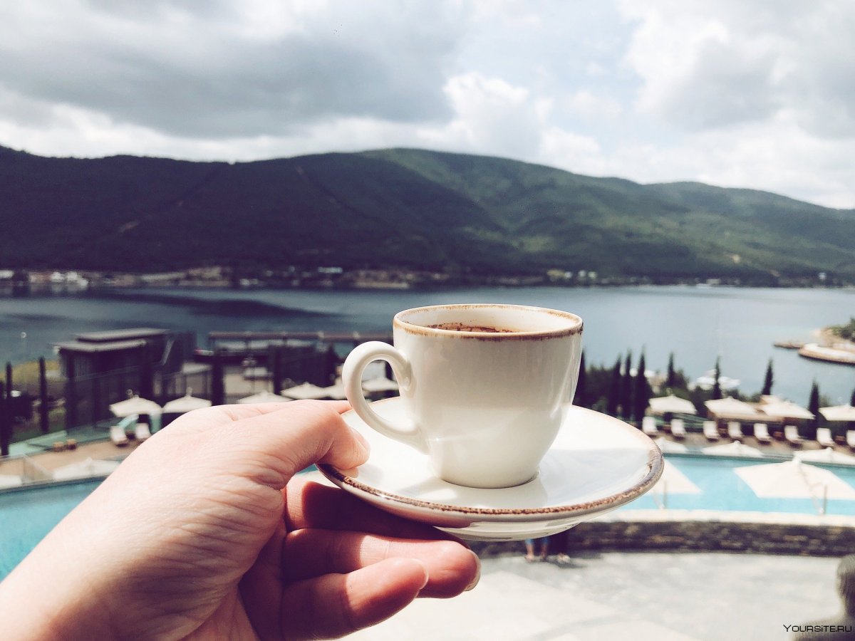 Весна горы кофе