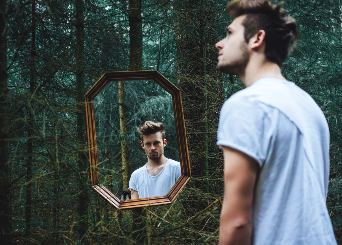 Фотосессия с зеркалом