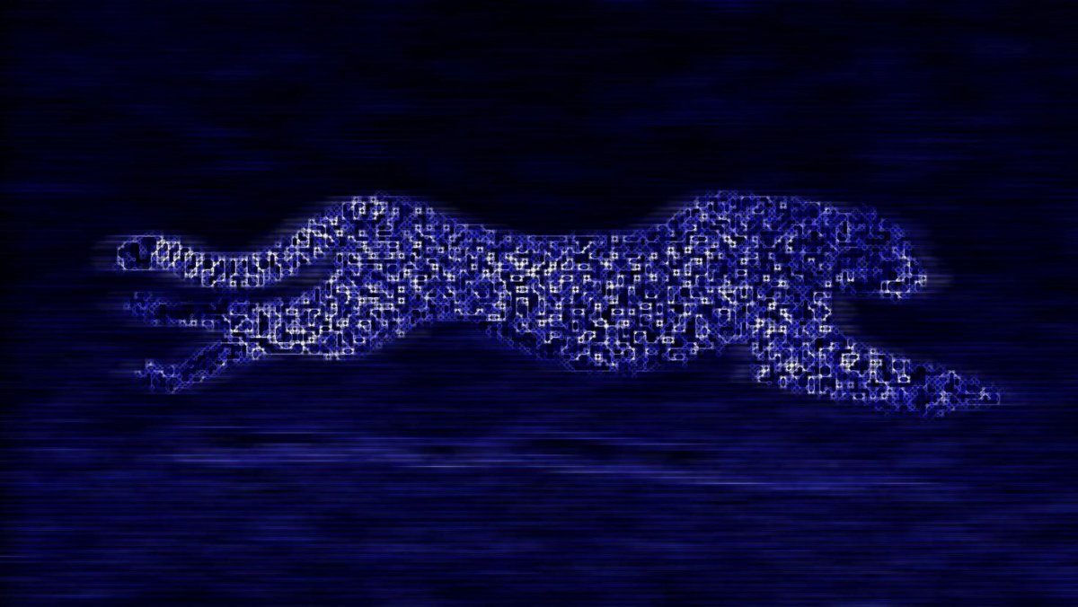 Леопард Минимализм