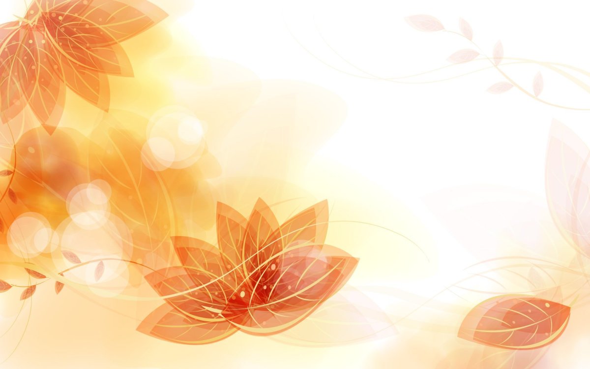 Нежный осенний фон