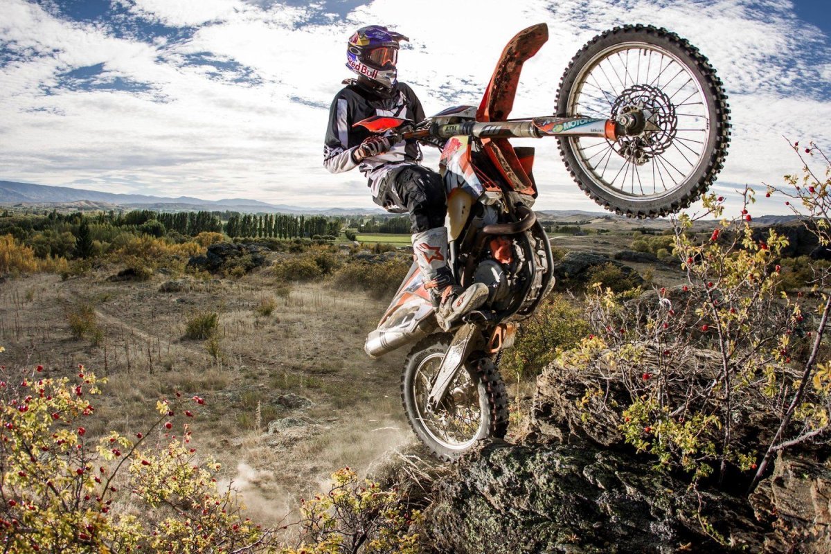 Мотокросс без фона без фона