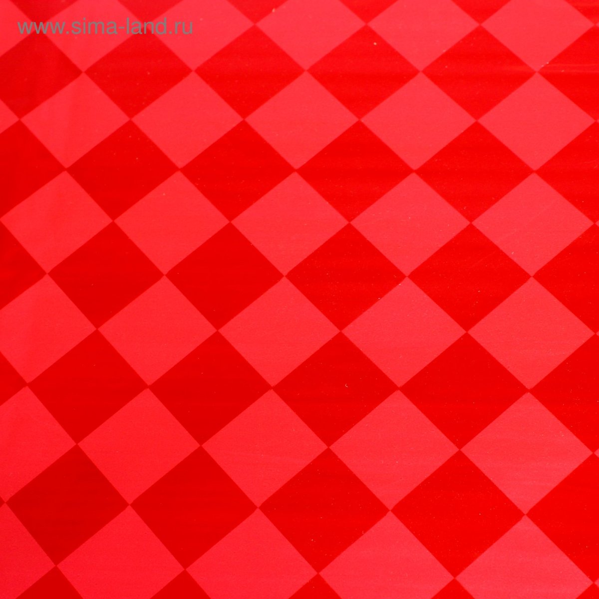 Красный фон ромбики