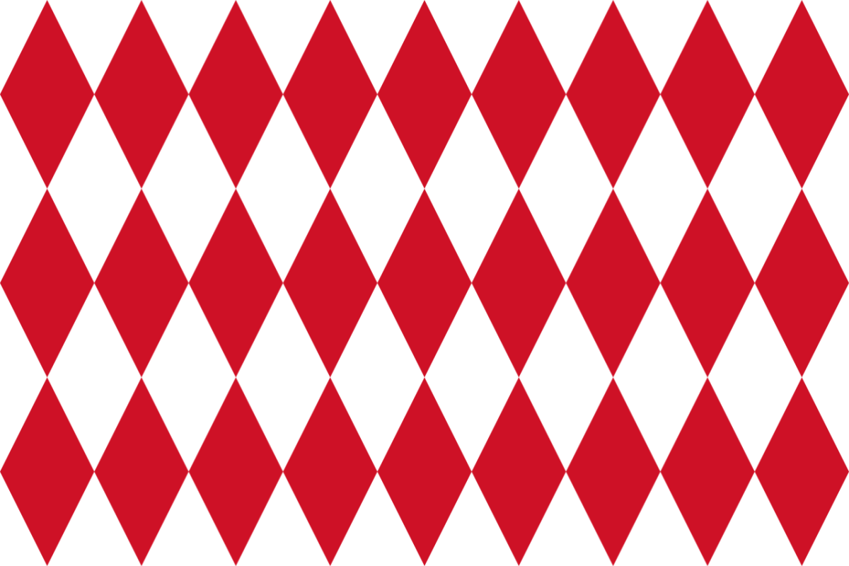 Красный ромб