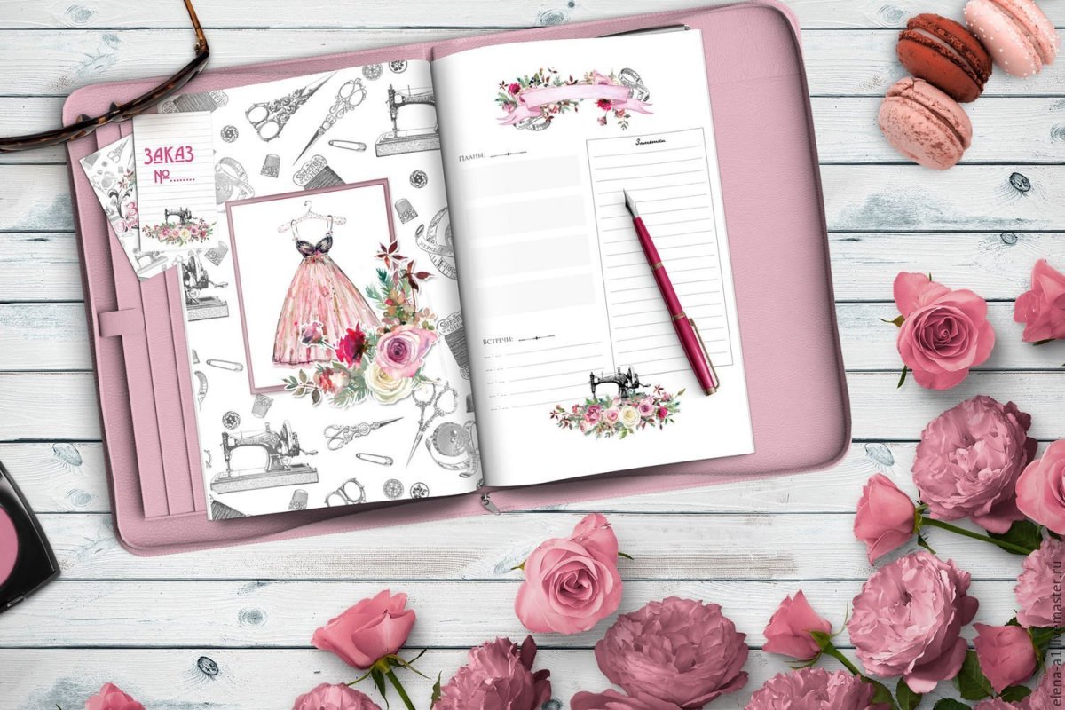 Скрап ежедневник