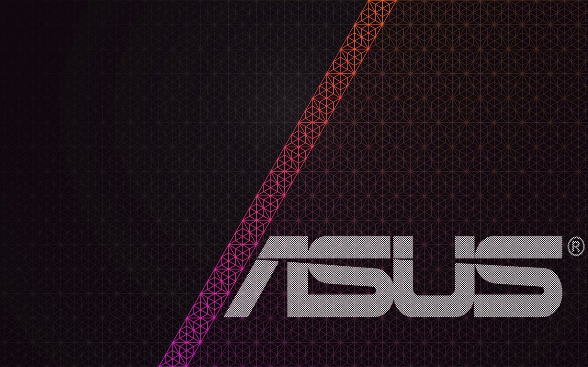 Логотип асус на ноутбук