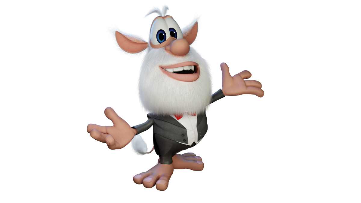 Герои мультика Буба