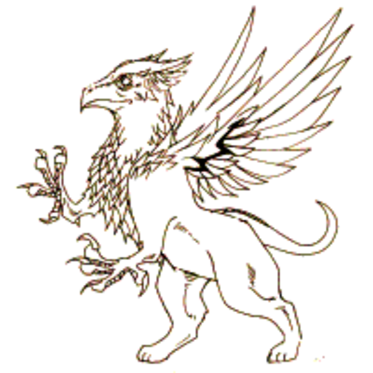 Мифическое существо на гербе