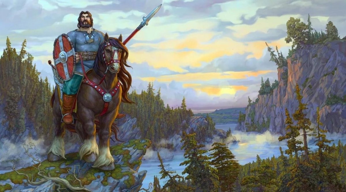 Степан Гилев богатыри Илья Муромец