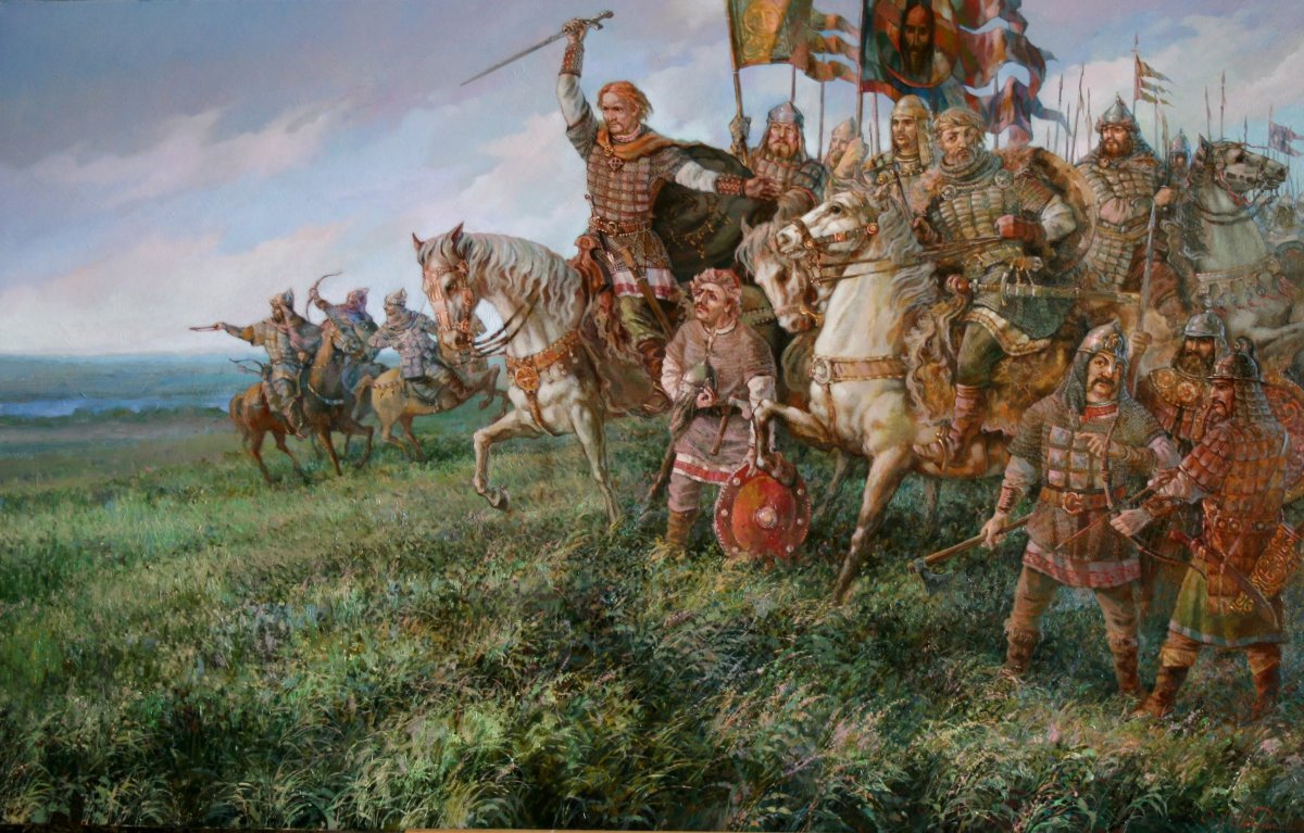 Княжеская дружина древней Руси арт