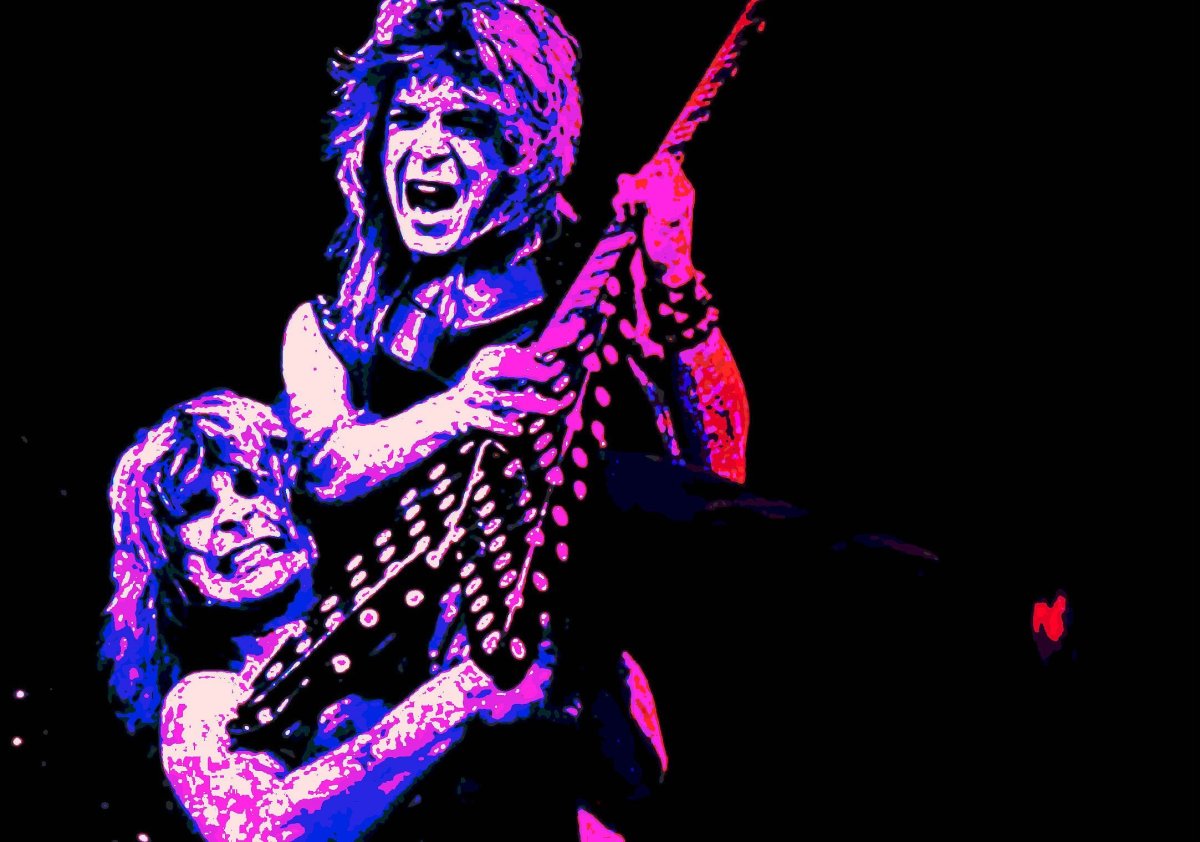 Randy Rhoads and Ozzy
