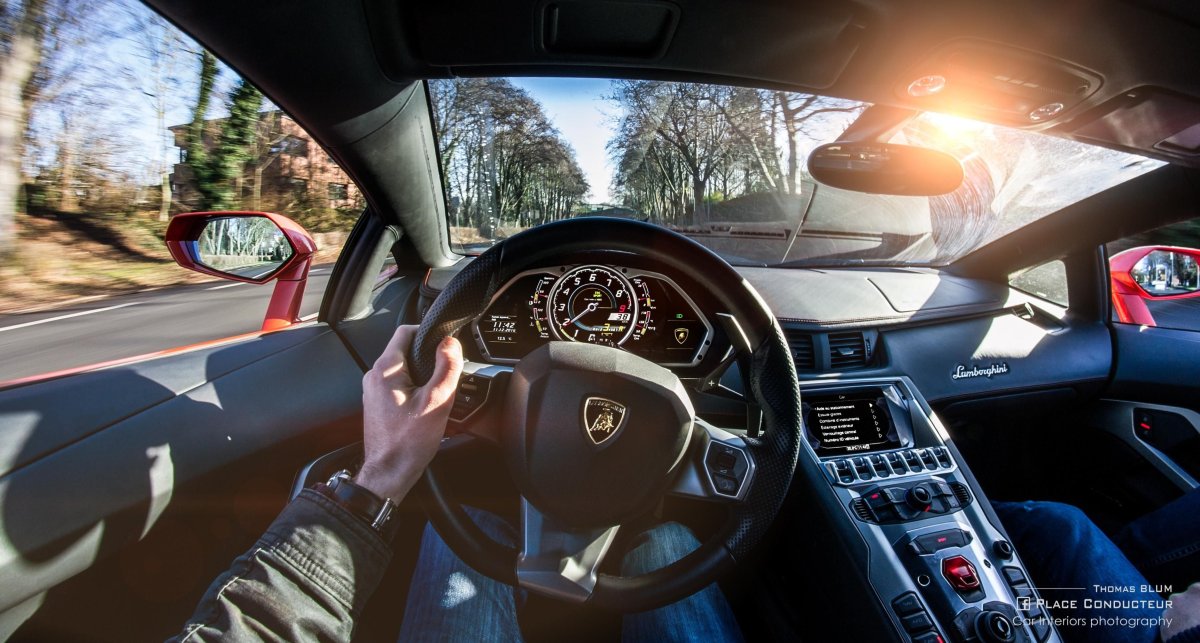 Lamborghini Huracan за рулем