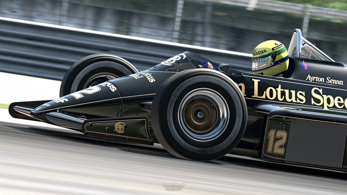 Айртон Сенна Лотус