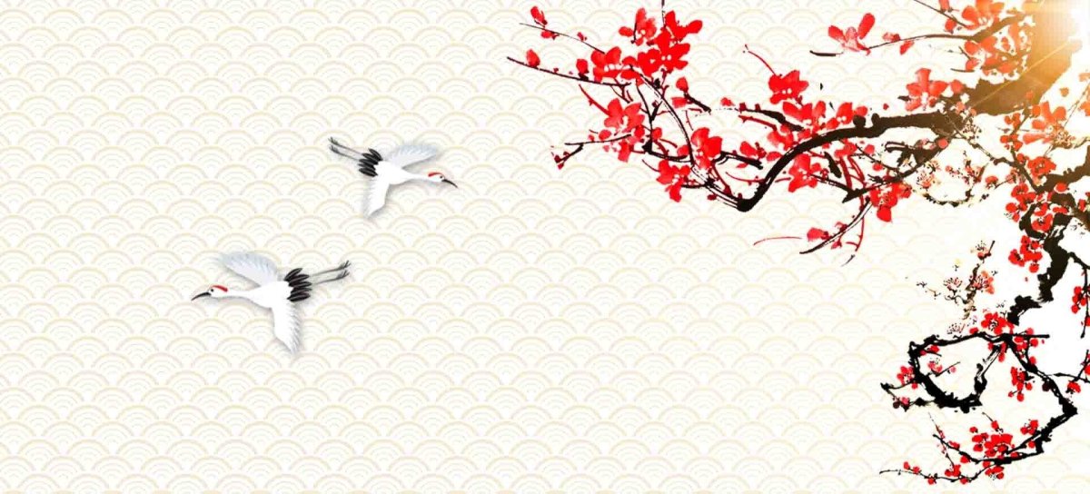 Фон для презентации в японском стиле