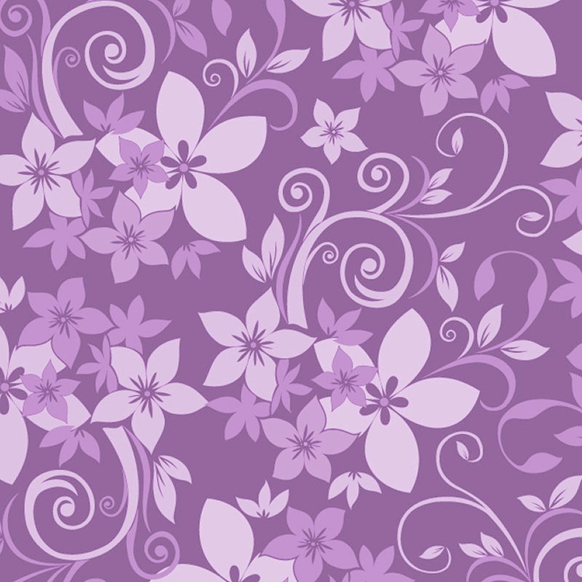 Бумага для скрапбукинга фиолетовые цветы