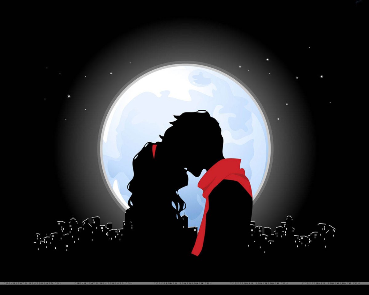 Парочка на Луне