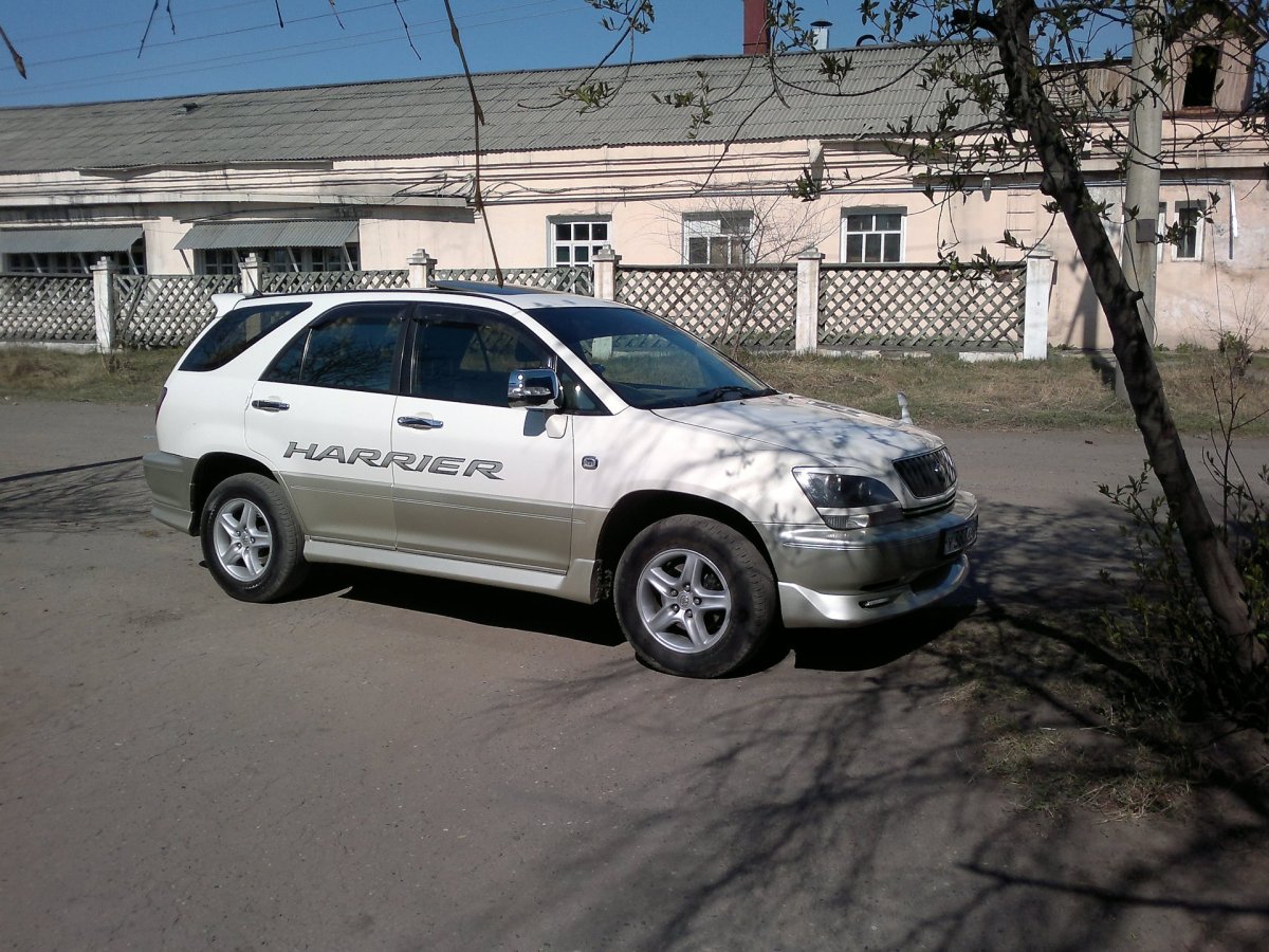 Тойота Харриер 2008 серый