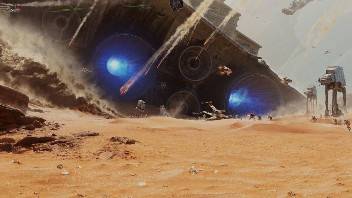 Планета Джакку Звездные войны