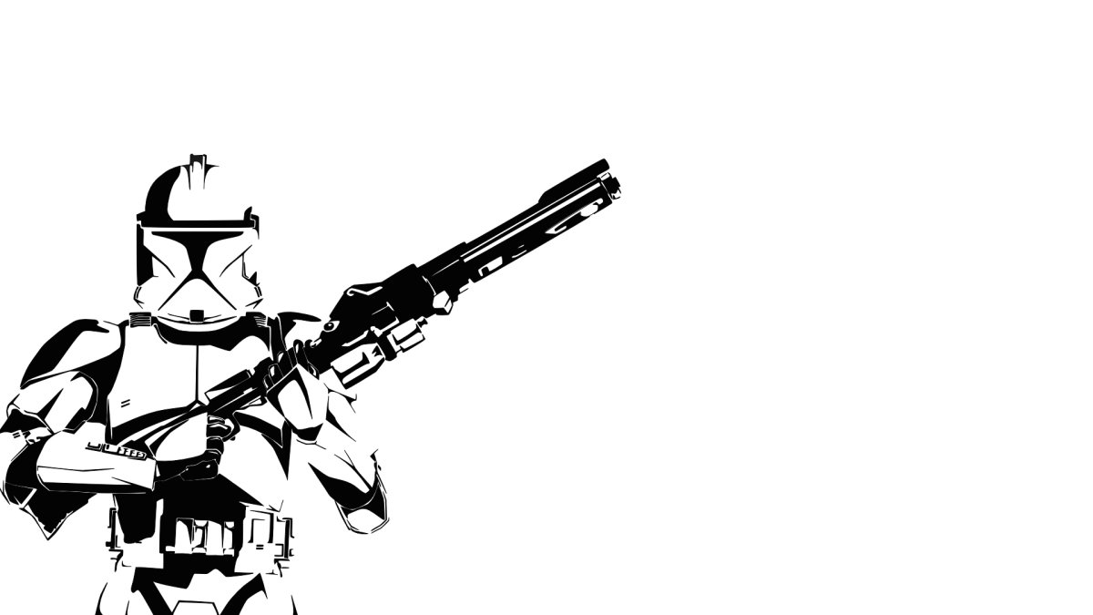 Фон Star Wars Clone Wars