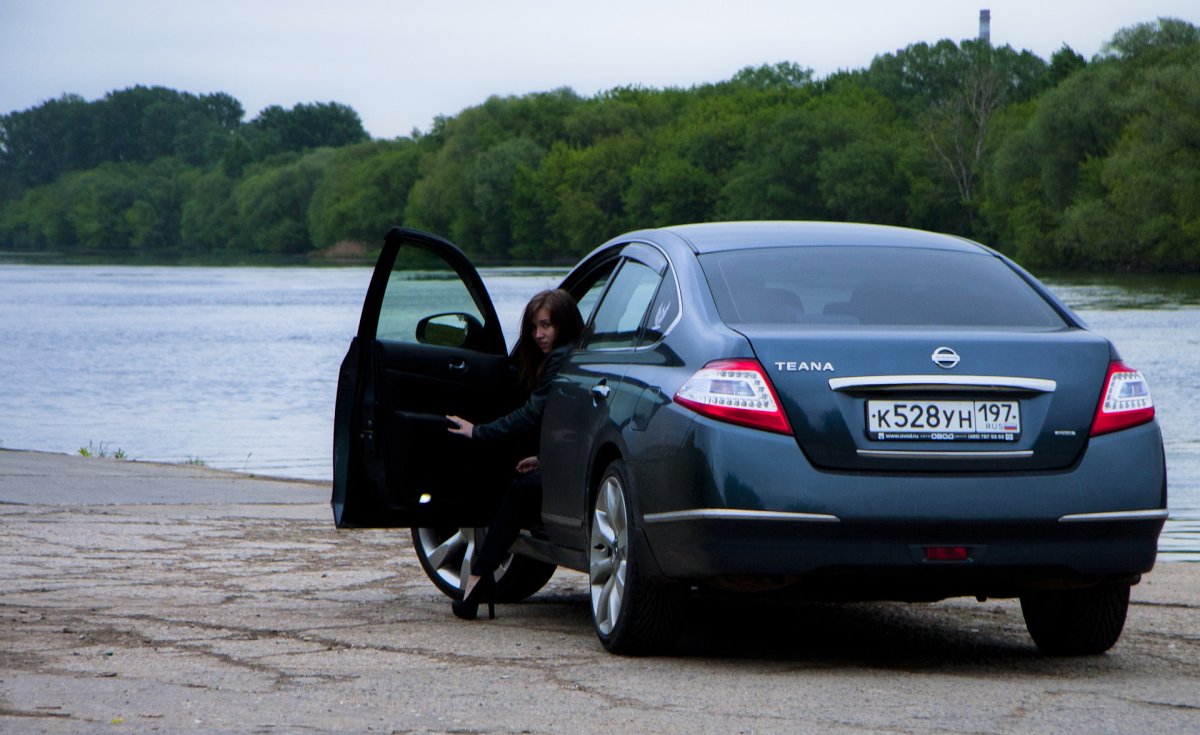 Ниссан Теана 2014 зимой