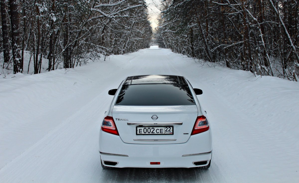 Ниссан Теана j32 рест коричневый