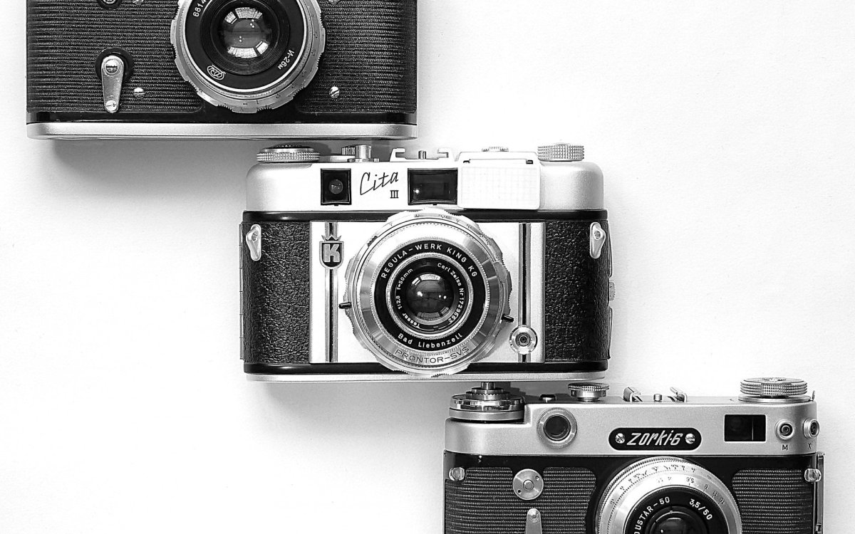 Плёночные фотоаппараты в чб