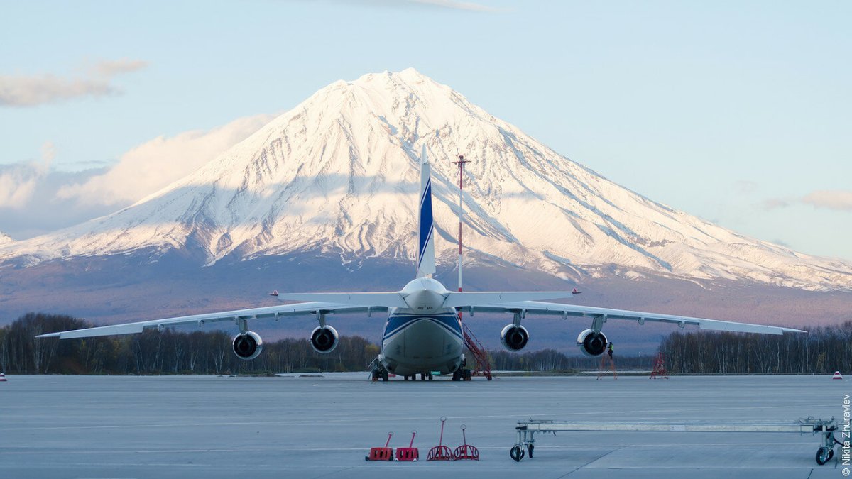 Петропавловск Камчатский аэропорт АН 124