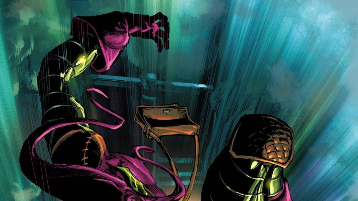 Зеленый Гоблин человек паук