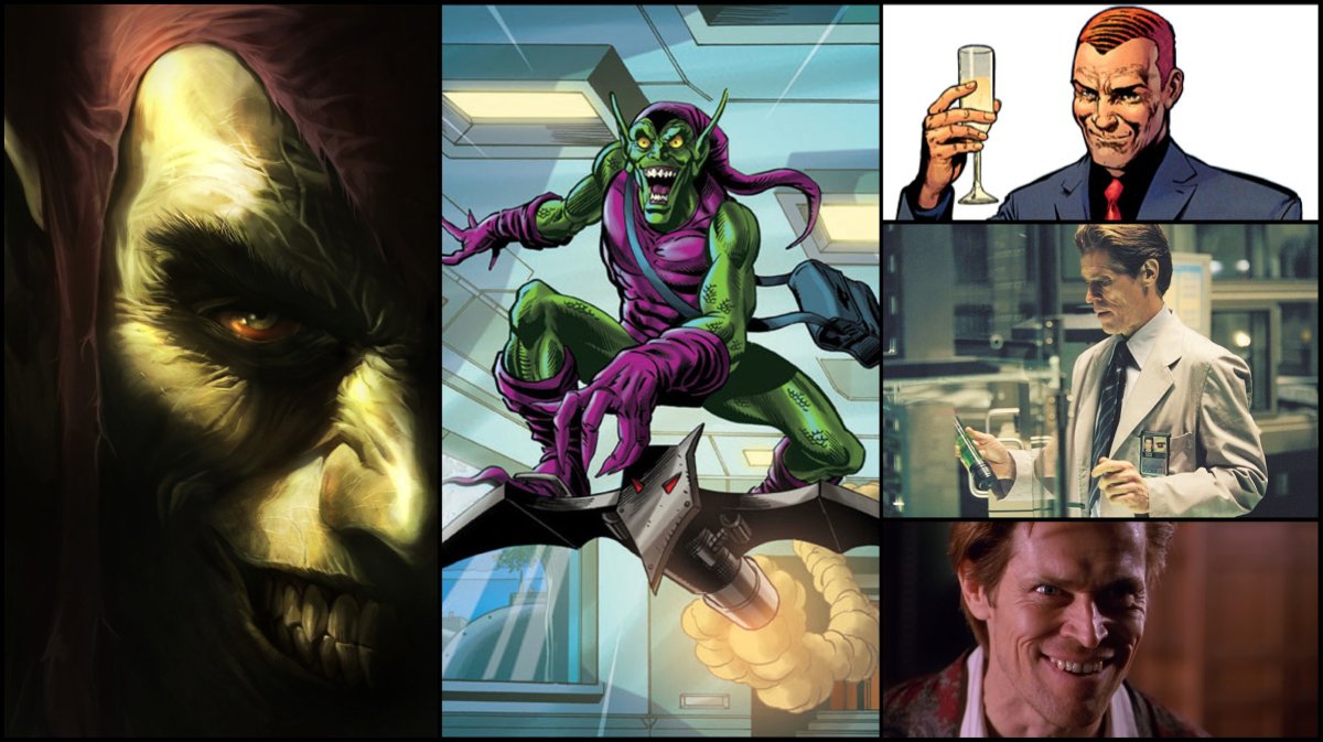 Норман Озборн зелёный Гоблин