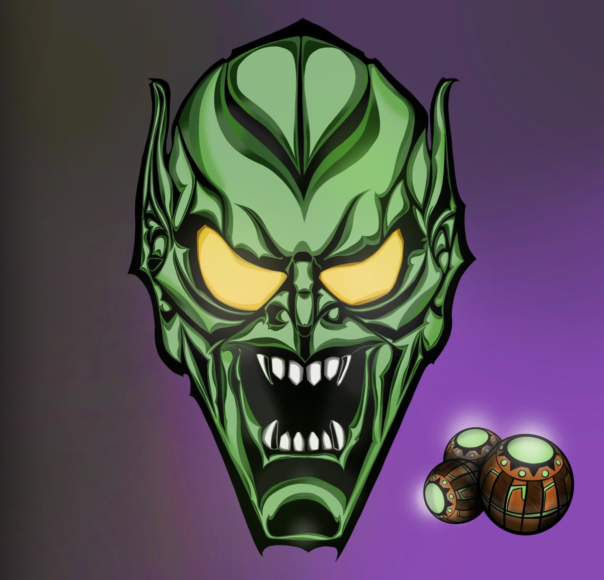 Зеленый Гоблин логотип