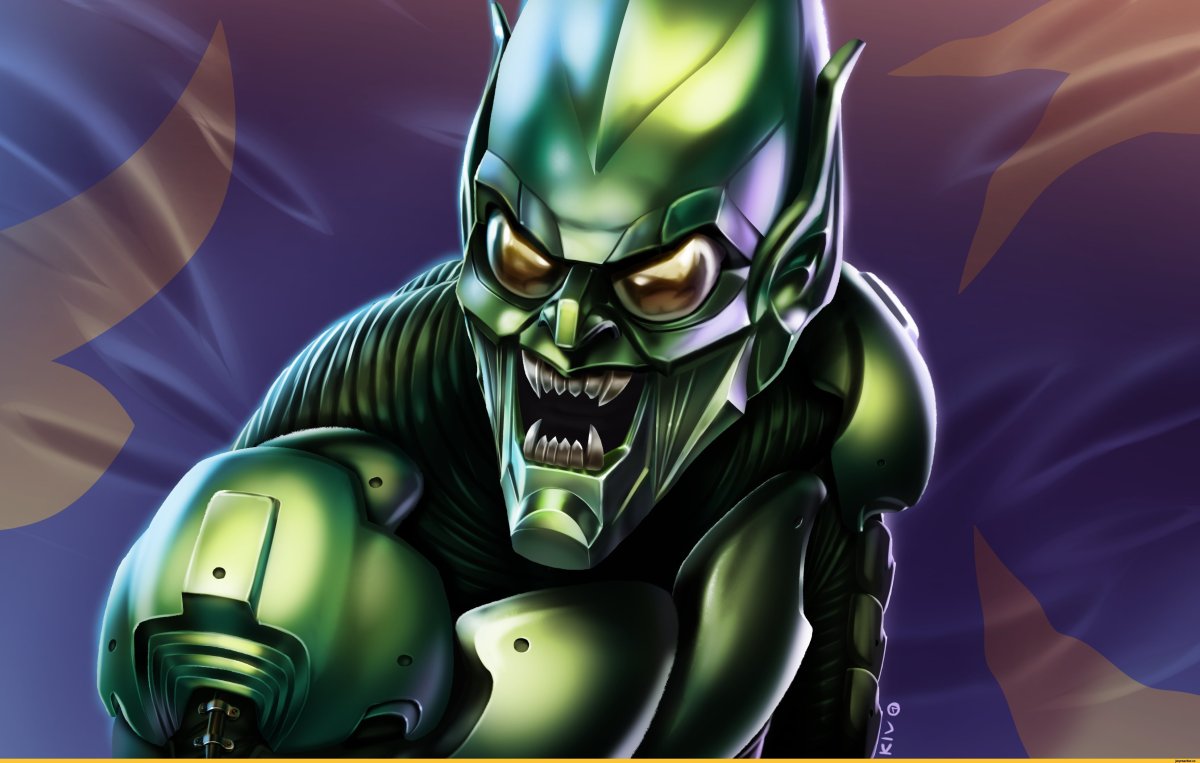 Норман Озборн зелёный Гоблин 2002