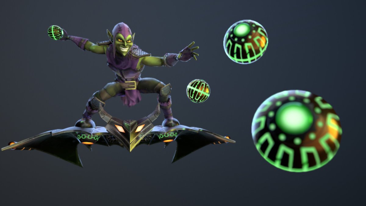 Гоблин глайдер зеленого Гоблина