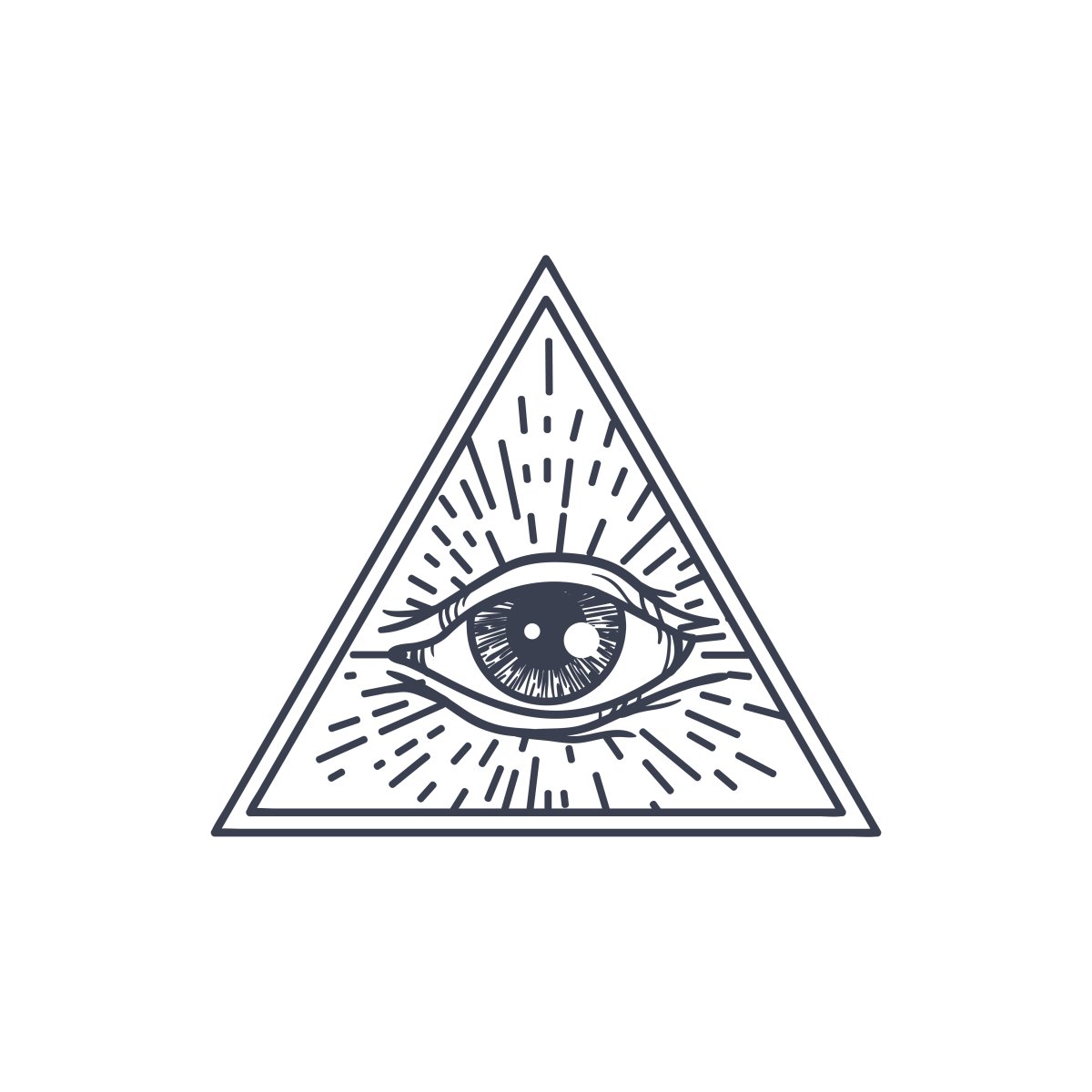 Глаз в треугольнике