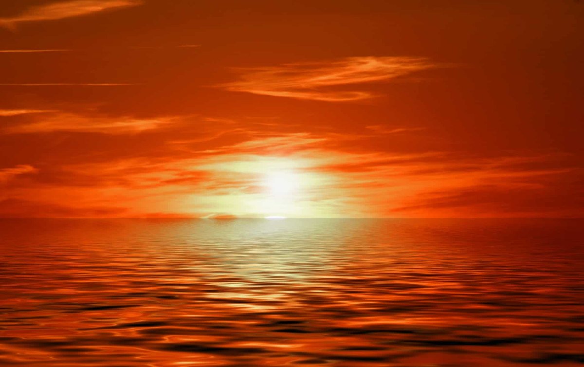 Романтический фон закат