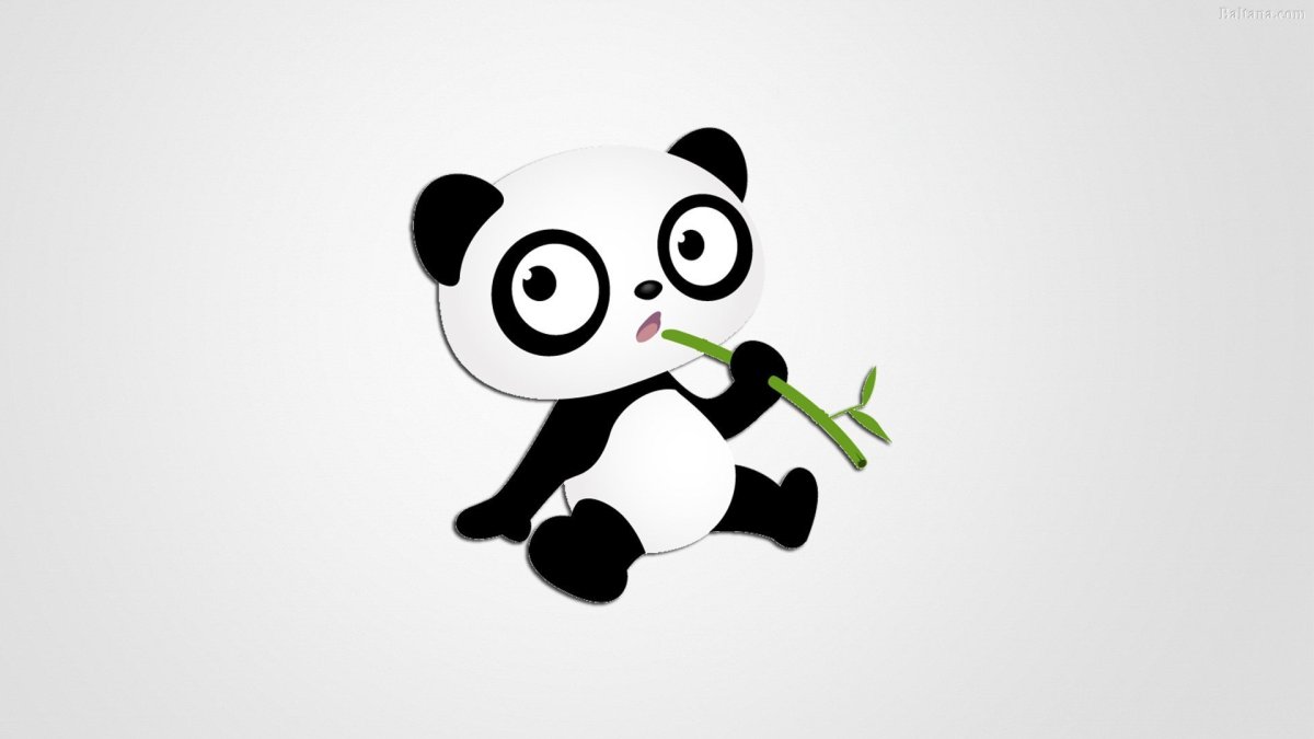 Панда рисунок