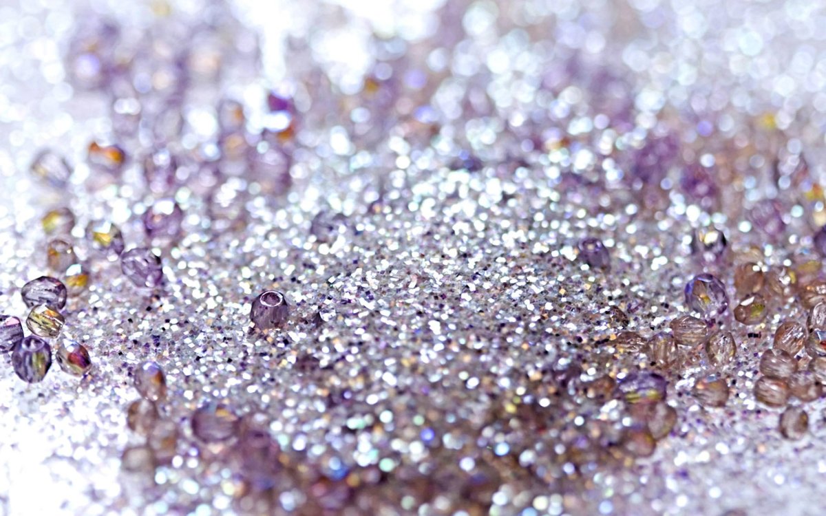 Блестки макро