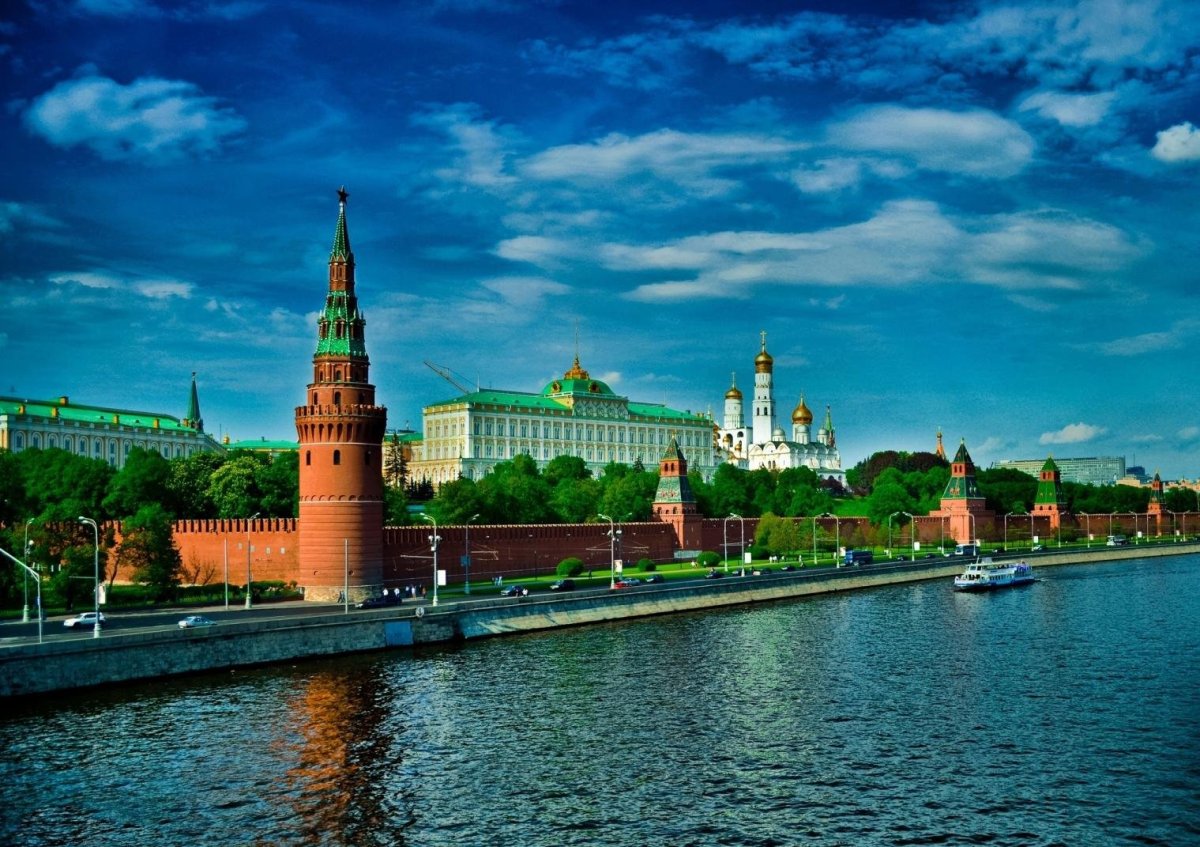 Москва река панорама