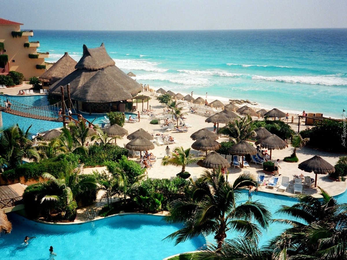 Канкун Мексика закат