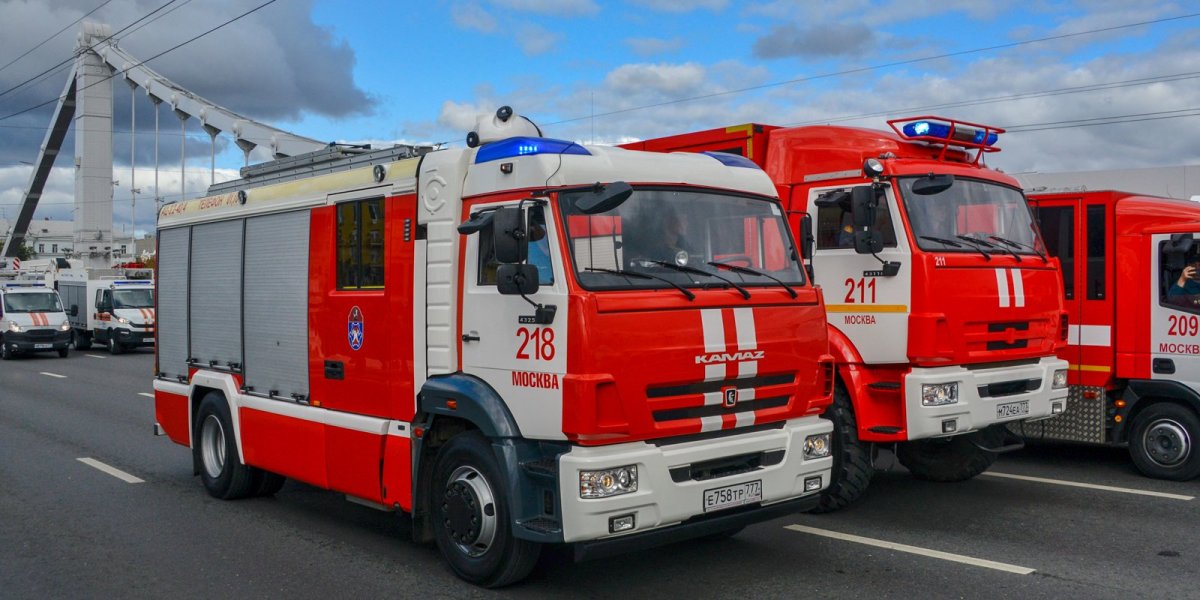 КАМАЗ МЧС пожарный
