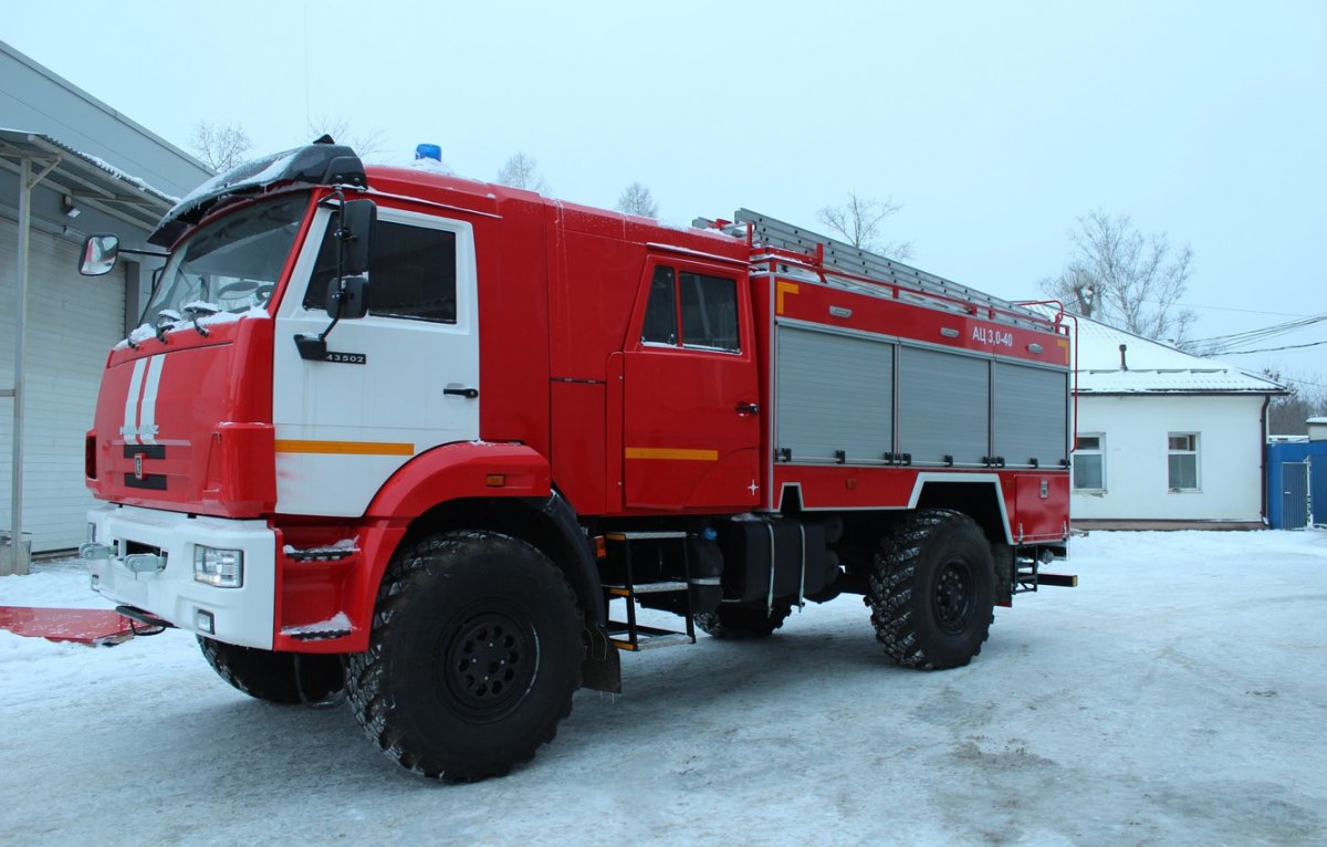АЦ 3.2 40 КАМАЗ 43502